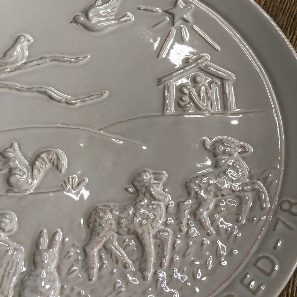 Frankoma “All Nature Rejoiced” 1978 Plate - Picture 3 of 9